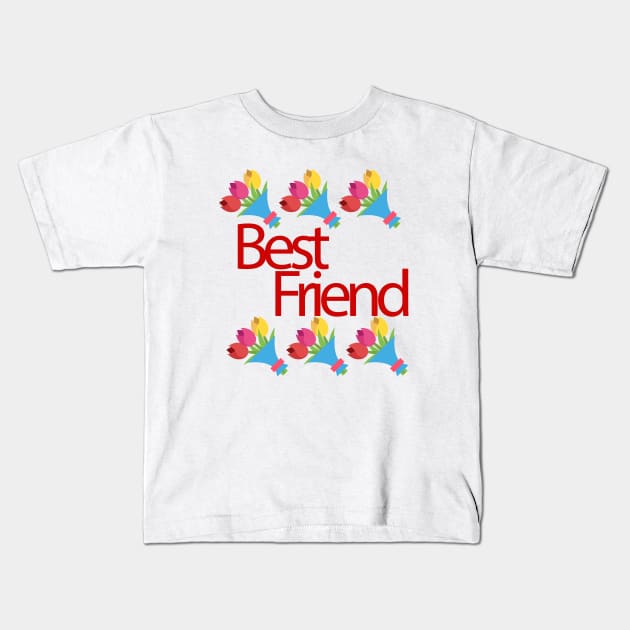 best friend Kids T-Shirt by sarahnash